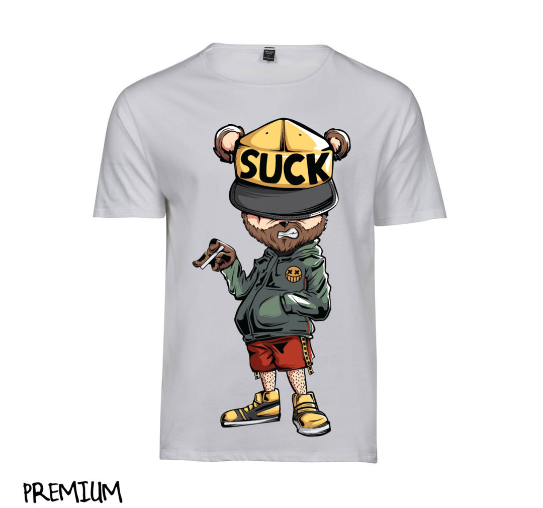 T-shirt Donna SUCK ( SU567009876 ) - Gufetto Brand 