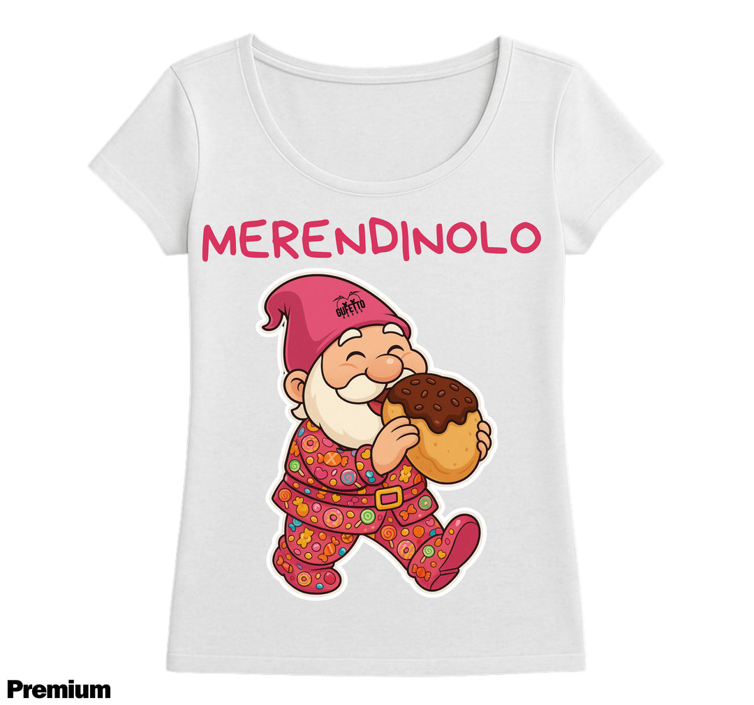 T-shirt Donna MERENDINOLO ( ME455214523 ) - Gufetto Brand 