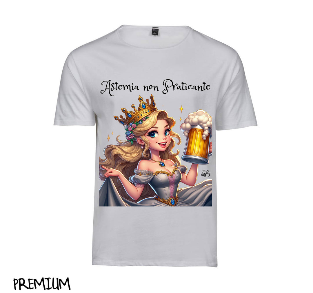 T-shirt Donna PRINCIPESSA ASTEMIA  ( PA77052390 ) - Gufetto Brand 