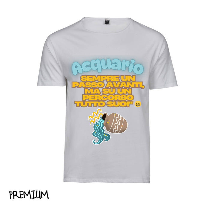 T-shirt Donna ACQUARIO ( AC49876543 ) - Gufetto Brand 