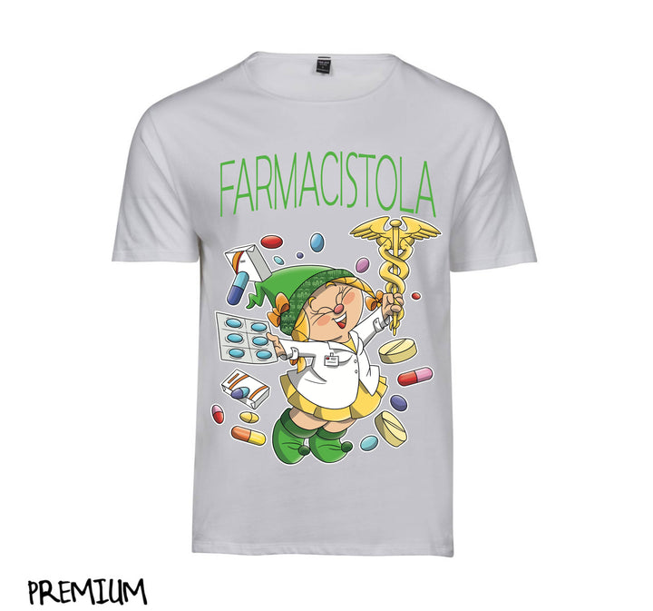 T-shirt Donna FARMACISTOLA( FA784536276 ) - Gufetto Brand 