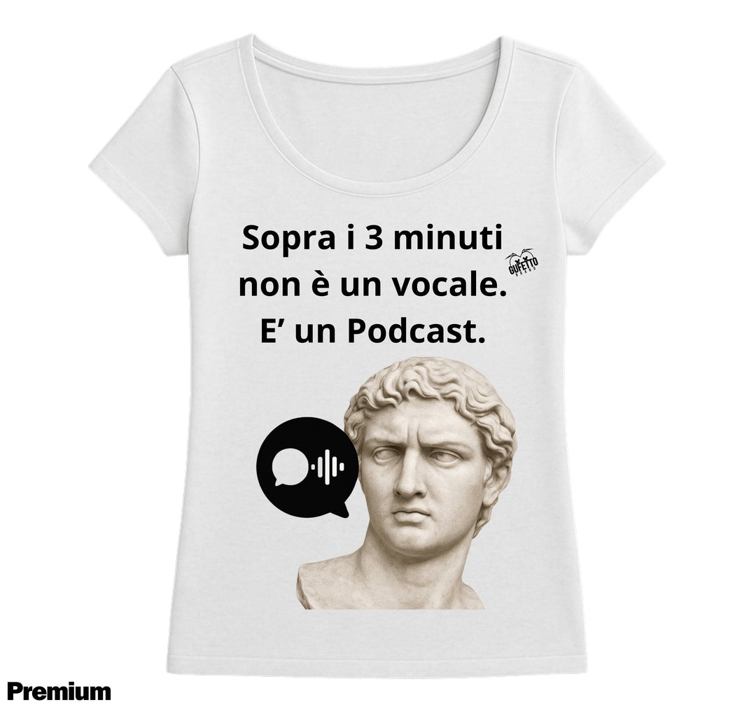 T-shirt Uomo PODCAST ( PO1287549653 ) - Gufetto Brand 