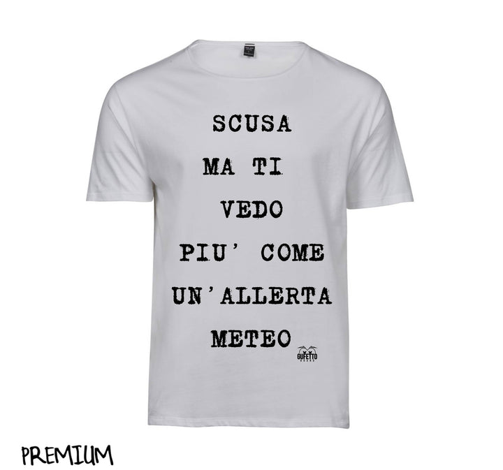 T-shirt Uomo ALLERTA METEO ( AL50985647 ) - Gufetto Brand 