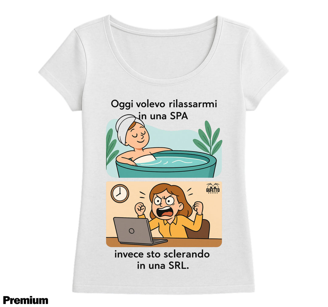 T-shirt Donna SPA/SRL  ( SS257986325 ) - Gufetto Brand 
