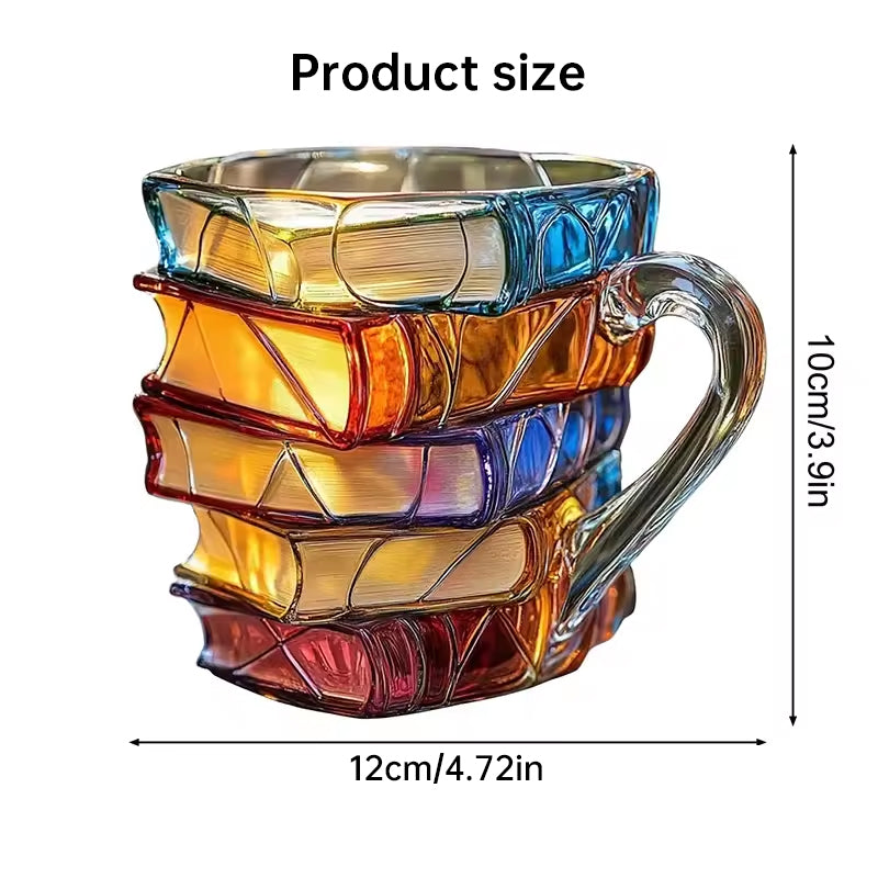 Tazza per libri dipinta da 11 once