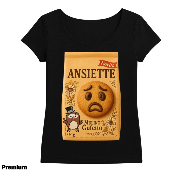 T-shirt Donna ANSIETTE ( AN76452345 ) - Gufetto Brand 
