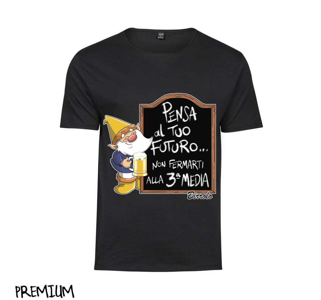 T-shirt Uomo BIRROLO TERZA MEDIA ( PE38752985698 ) - Gufetto Brand 