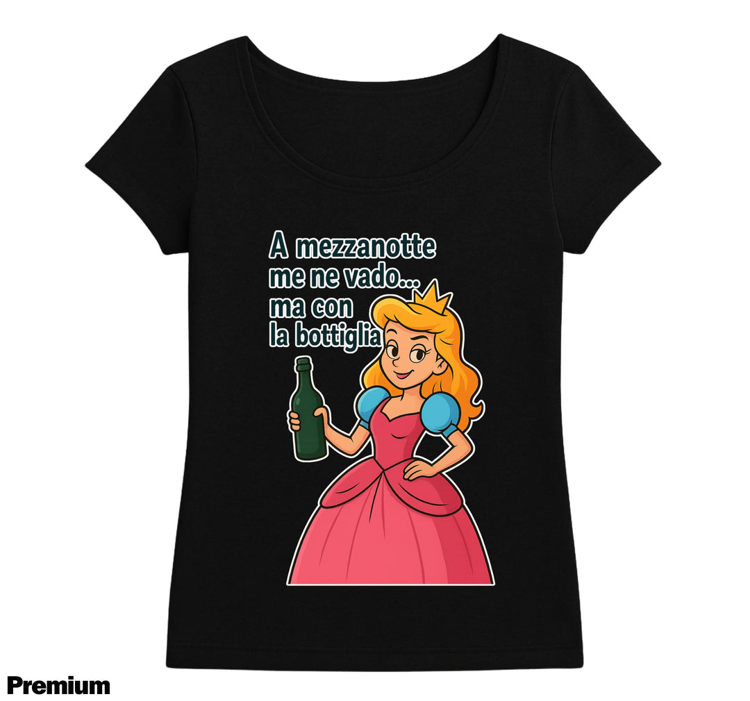 T-shirt Donna MEZZANOTTE ( ME852741963 ) - Gufetto Brand 