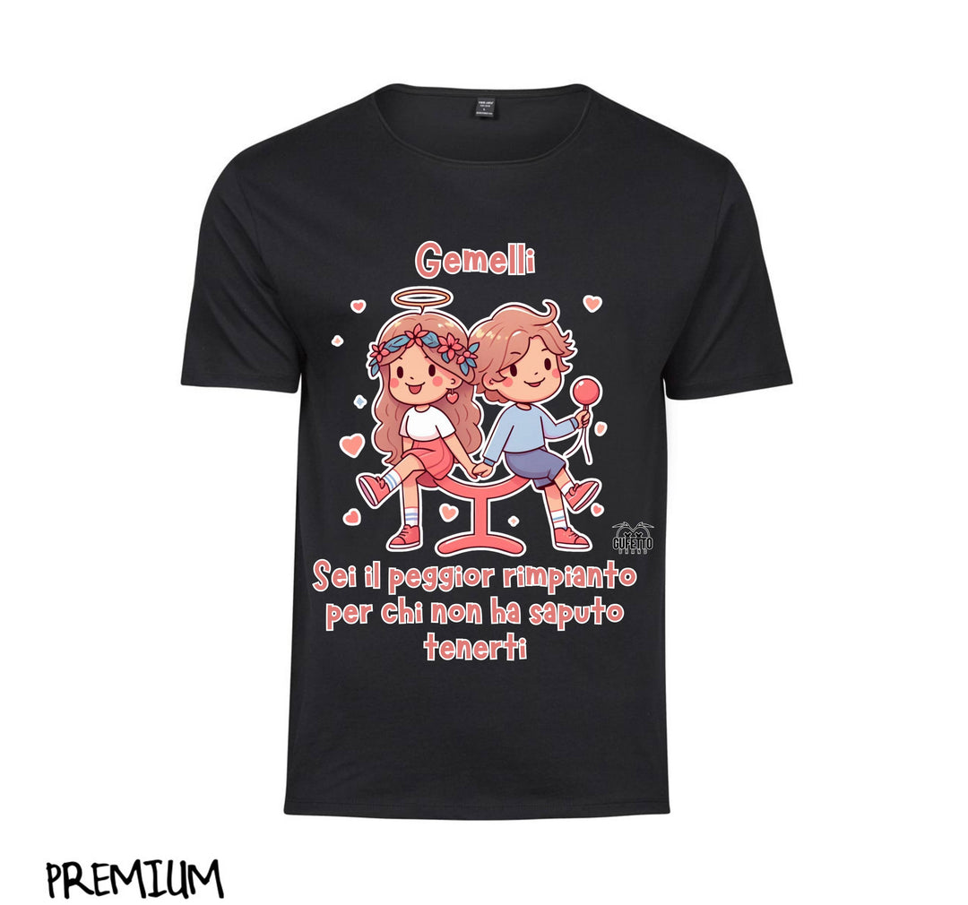 T-shirt Donna GEMELLI ( GE8045670985643 ) - Gufetto Brand 