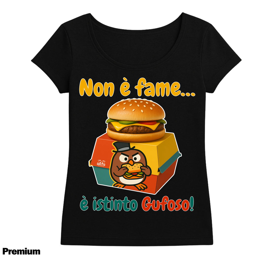 T-shirt Uomo GUFETTO BURGER ( GB570987243 ) - Gufetto Brand 
