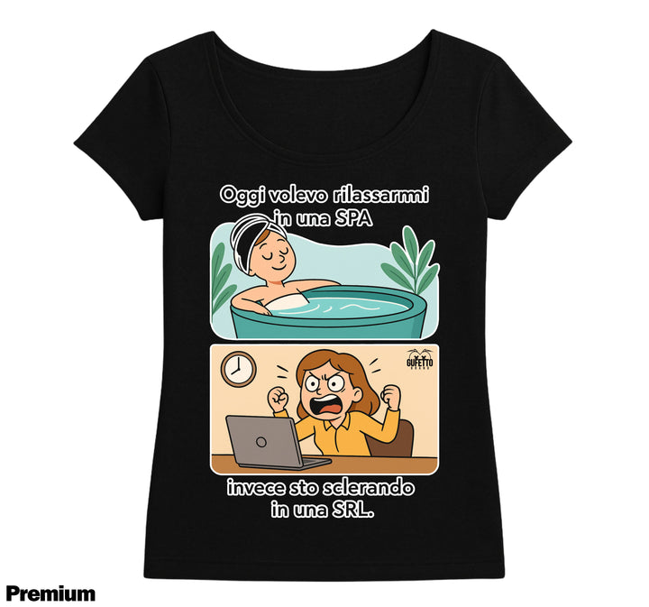 T-shirt Donna SPA/SRL  ( SS257986325 ) - Gufetto Brand 