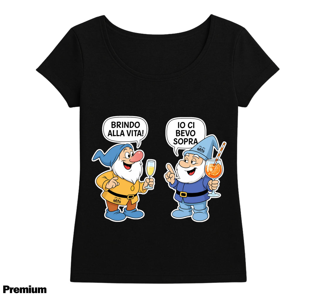 T-shirt Donna PROSECCOLO/SPRITZOLO ( PS6578954 ) - Gufetto Brand 