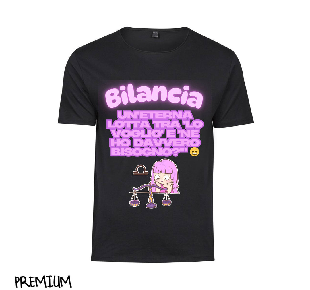 T-shirt Donna BILANCIA ( BI78953265 ) - Gufetto Brand 