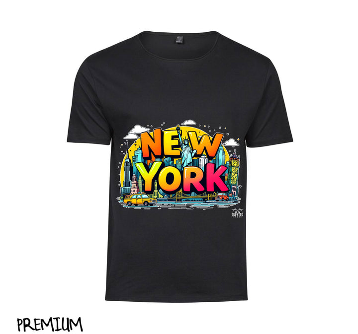 T-shirt Donna NEW YORK ( NY89523156 ) - Gufetto Brand 