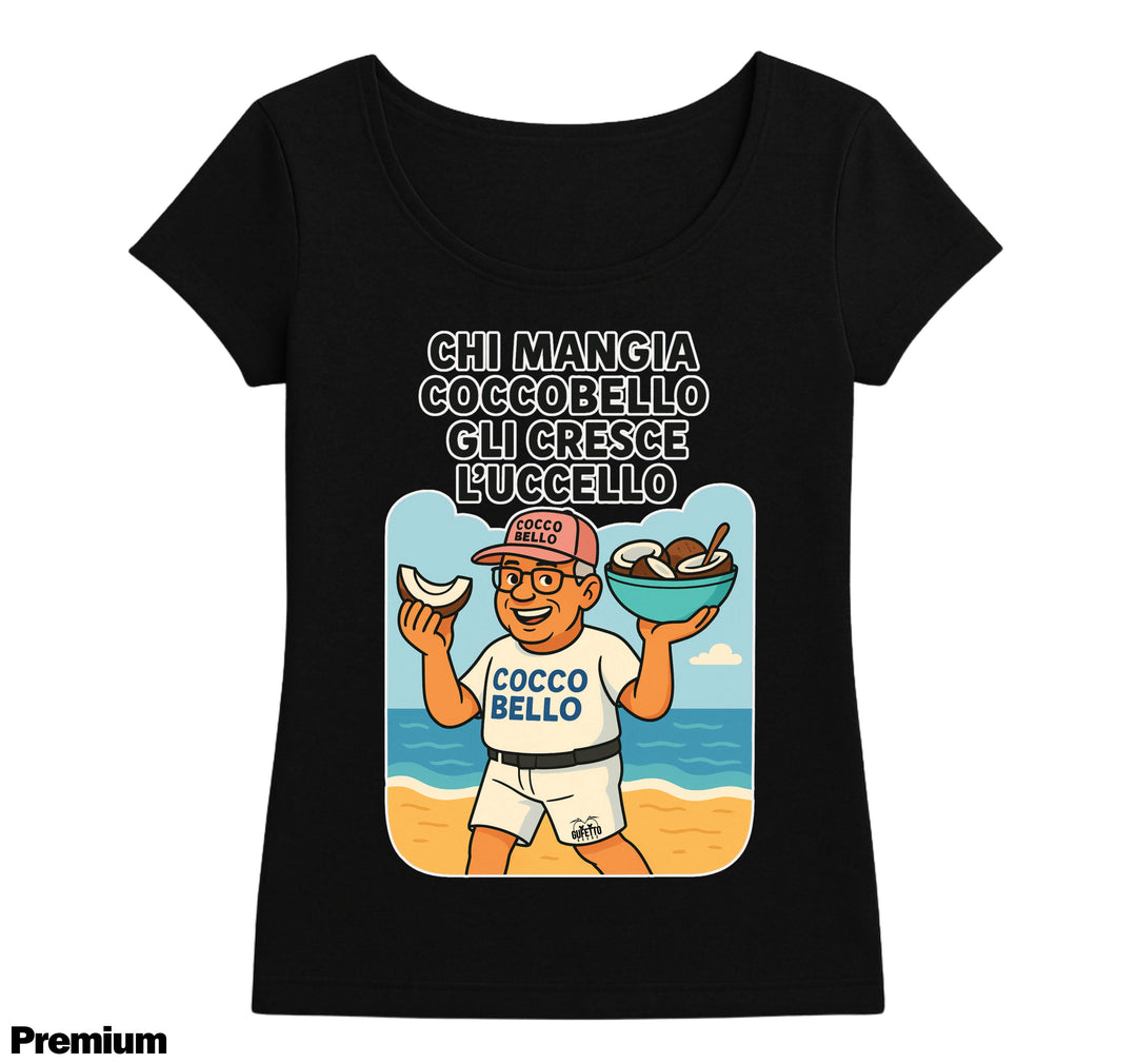 T-shirt Donna COCCOBELLO ( CB25874569 ) - Gufetto Brand 