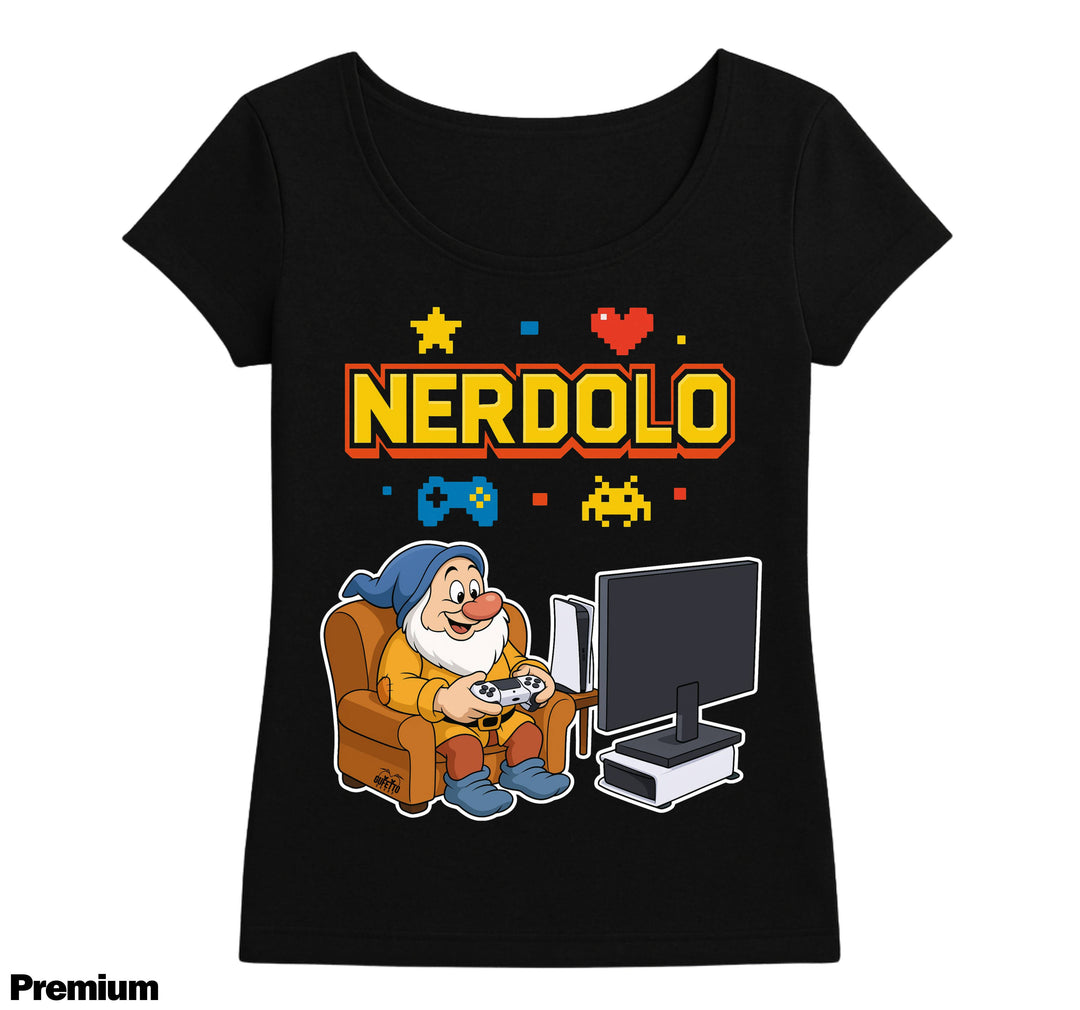 T-shirt Donna NERDOLO ( NE45678985 ) - Gufetto Brand 