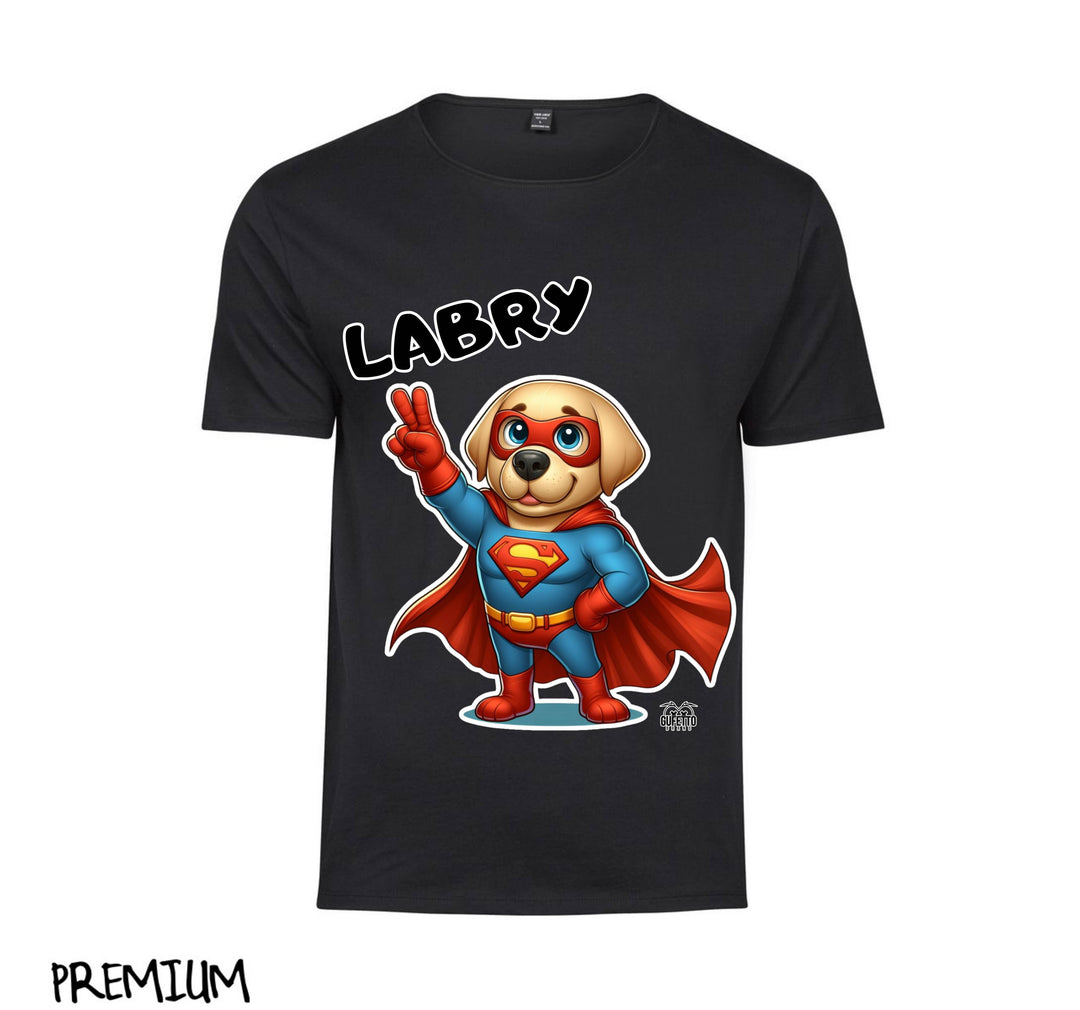 T-shirt Uomo LABRY SUPER EROE ( LA1364978569 ) - Gufetto Brand 