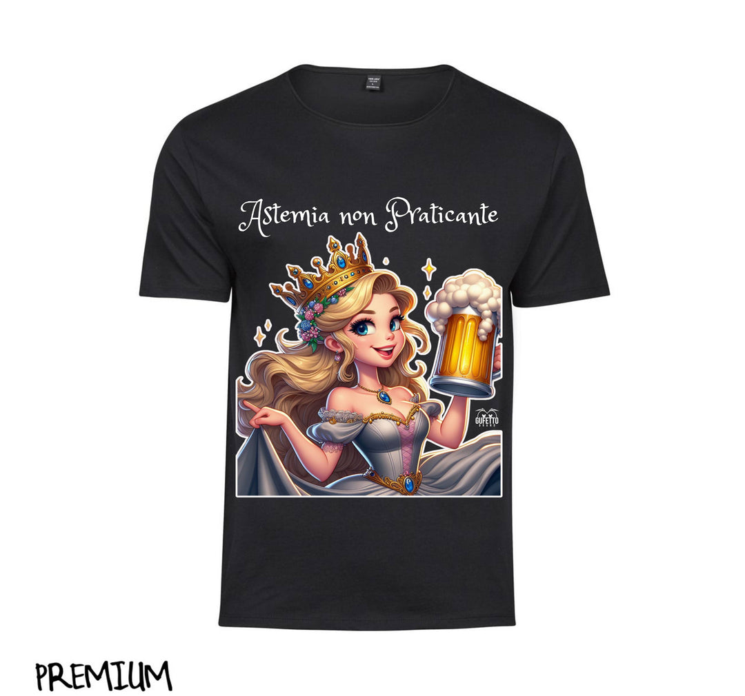 T-shirt Donna PRINCIPESSA ASTEMIA  ( PA77052390 ) - Gufetto Brand 