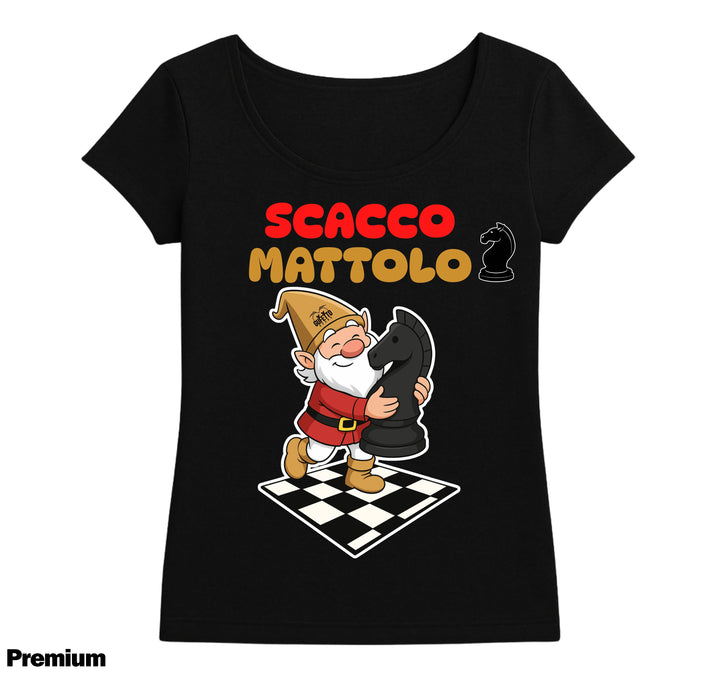 T-shirt Donna SCACCO MATTOLO ( SM52223568 ) - Gufetto Brand 