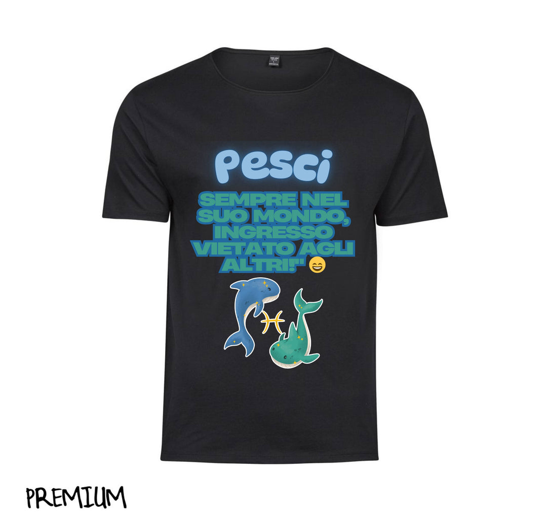 T-shirt Uomo PESCI ( PE09765432 ) - Gufetto Brand 