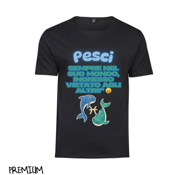 T-shirt Uomo PESCI ( PE09765432 ) - Gufetto Brand 