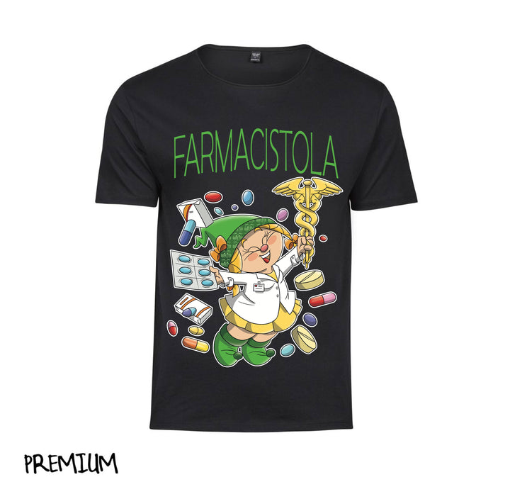 T-shirt Donna FARMACISTOLA( FA784536276 ) - Gufetto Brand 