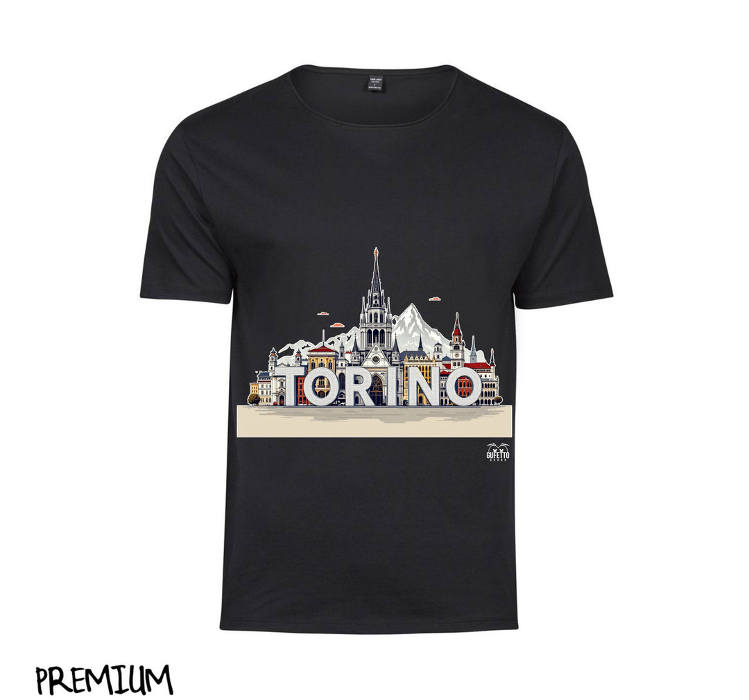 T-shirt Uomo TORINO ( TO8702123 ) - Gufetto Brand 