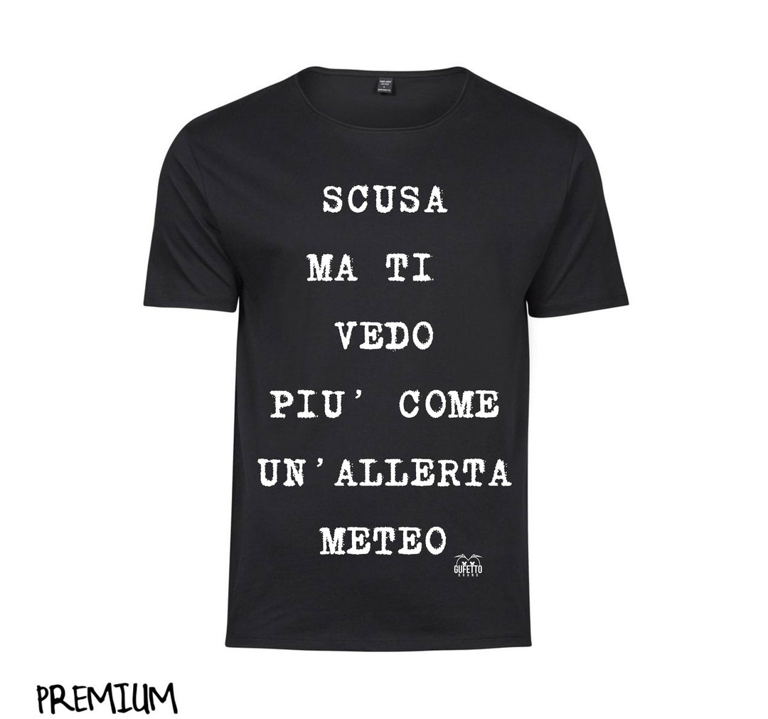T-shirt Uomo ALLERTA METEO ( AL50985647 ) - Gufetto Brand 