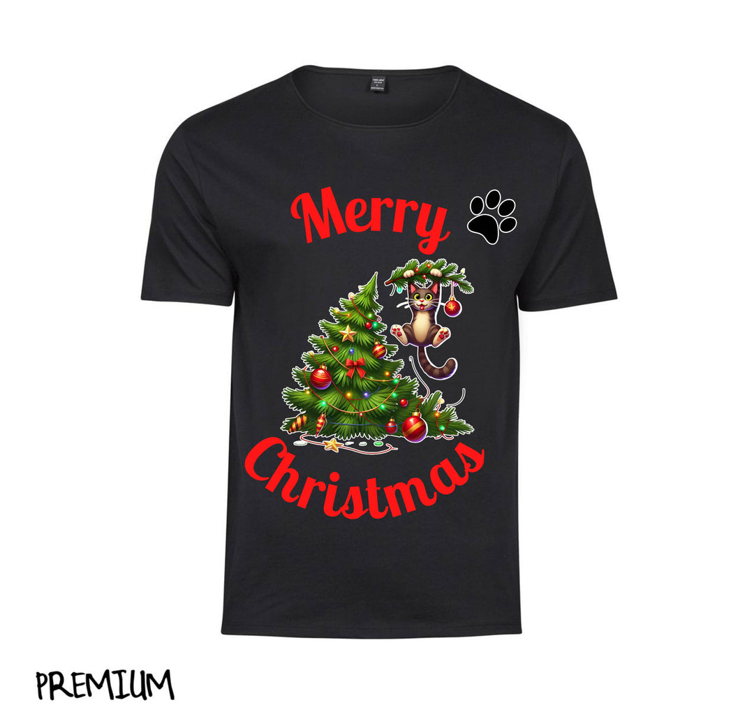 T-shirt Donna MERRY MEOW ( MM98674532 ) - Gufetto Brand 