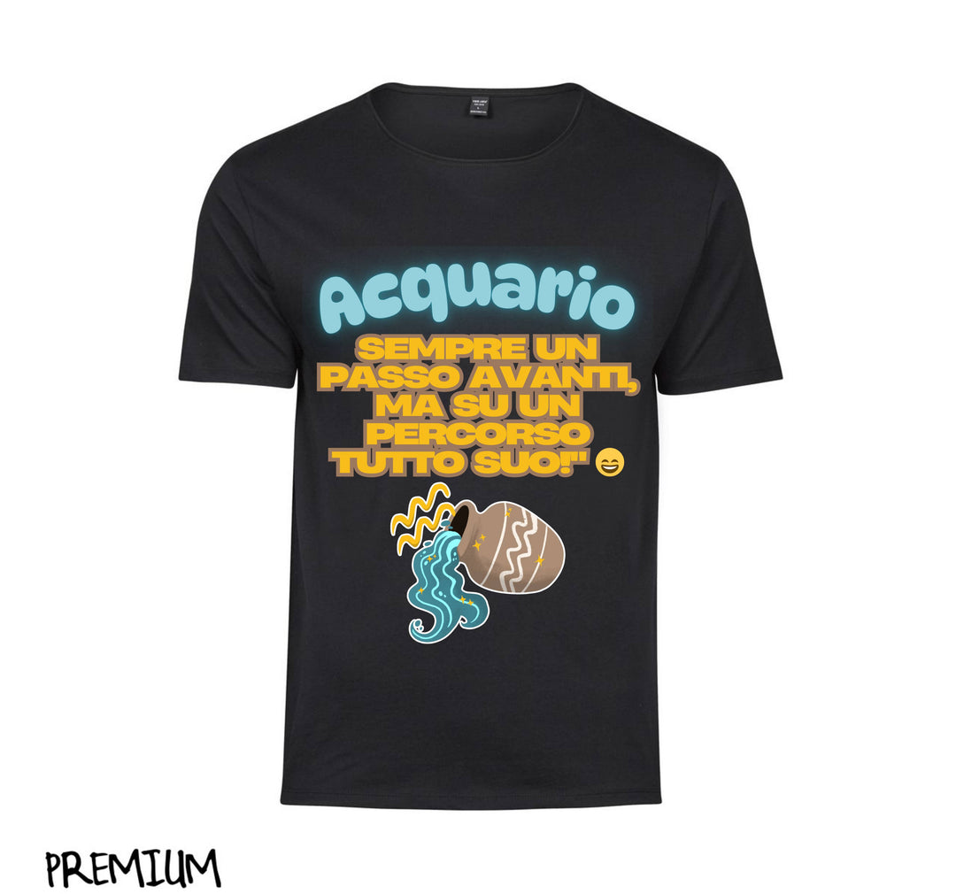T-shirt Donna ACQUARIO ( AC49876543 ) - Gufetto Brand 