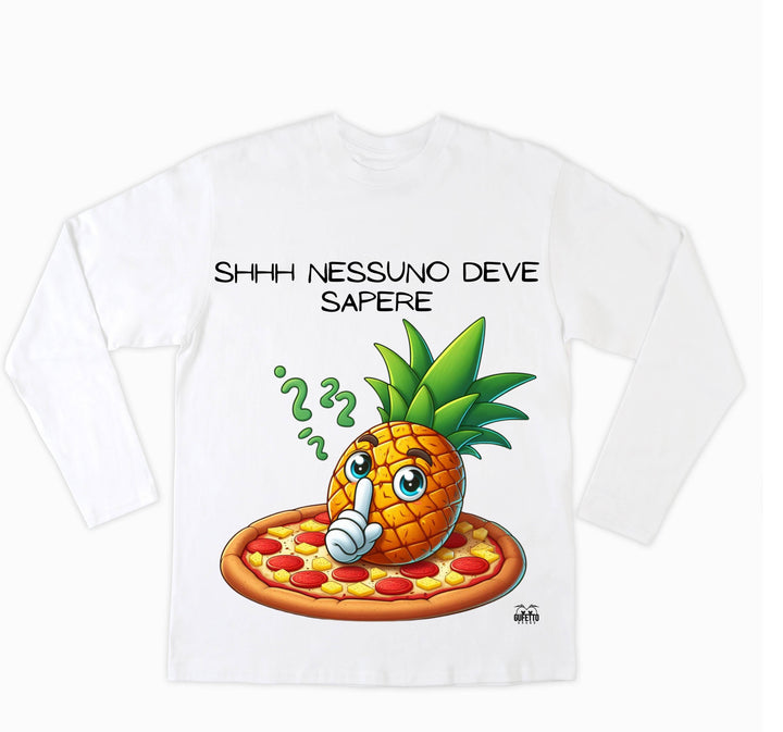 T-shirt Donna PIZZA ANANAS ( AP67893276 ) - Gufetto Brand 