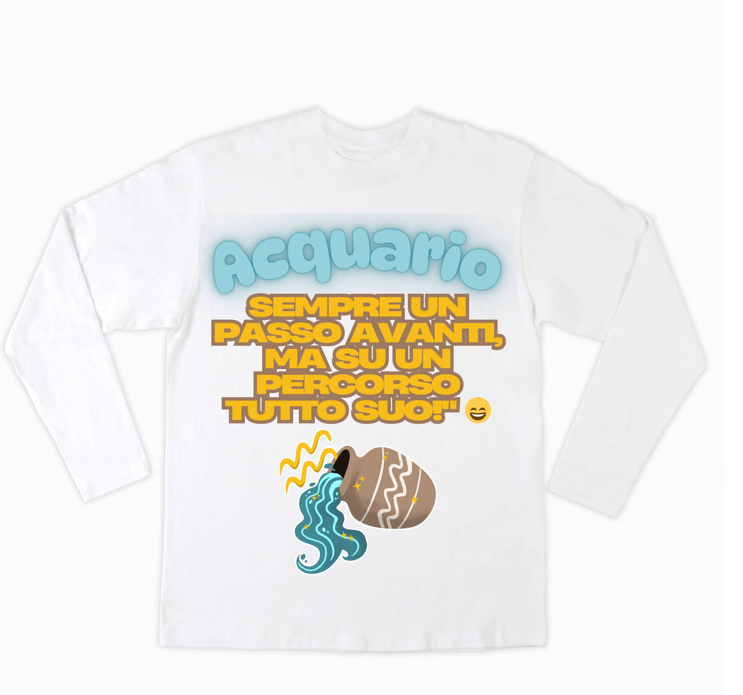 T-shirt Uomo ACQUARIO ( AC49876543 ) - Gufetto Brand 