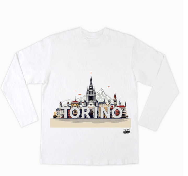 T-shirt Donna TORINO ( TO8702123 ) - Gufetto Brand 