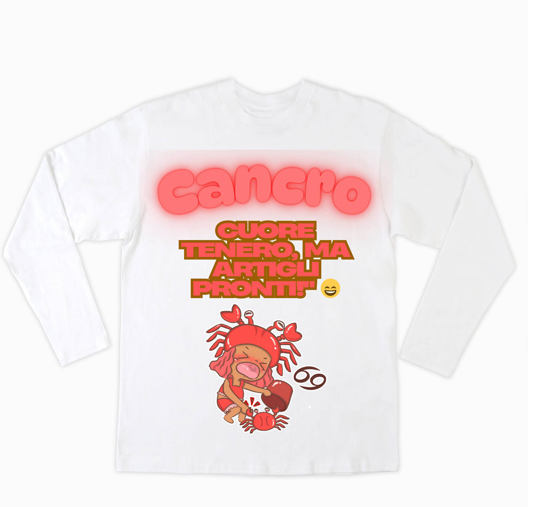 T-shirt Uomo CANCRO ( CA75098745 ) - Gufetto Brand 