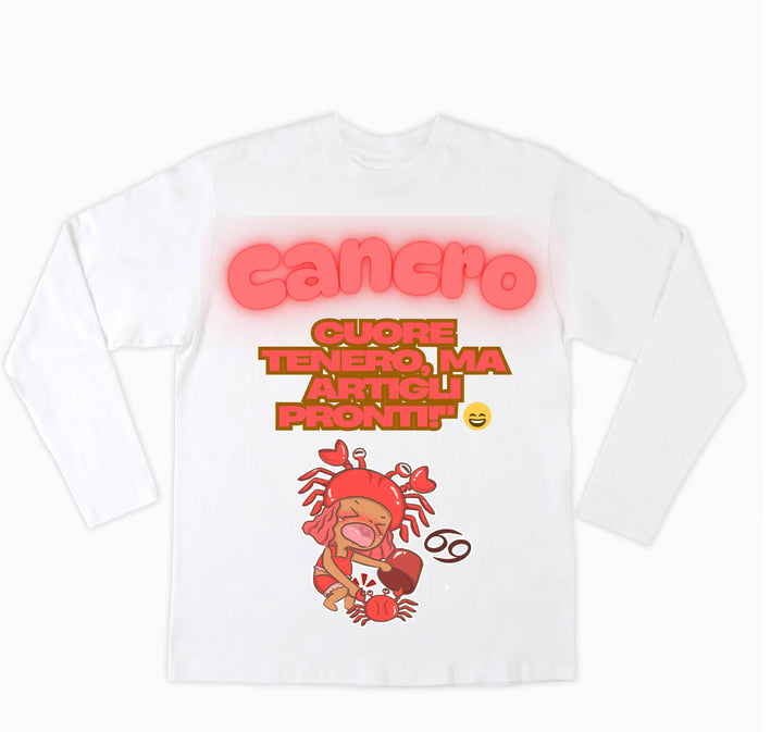 T-shirt Uomo CANCRO ( CA75098745 ) - Gufetto Brand 