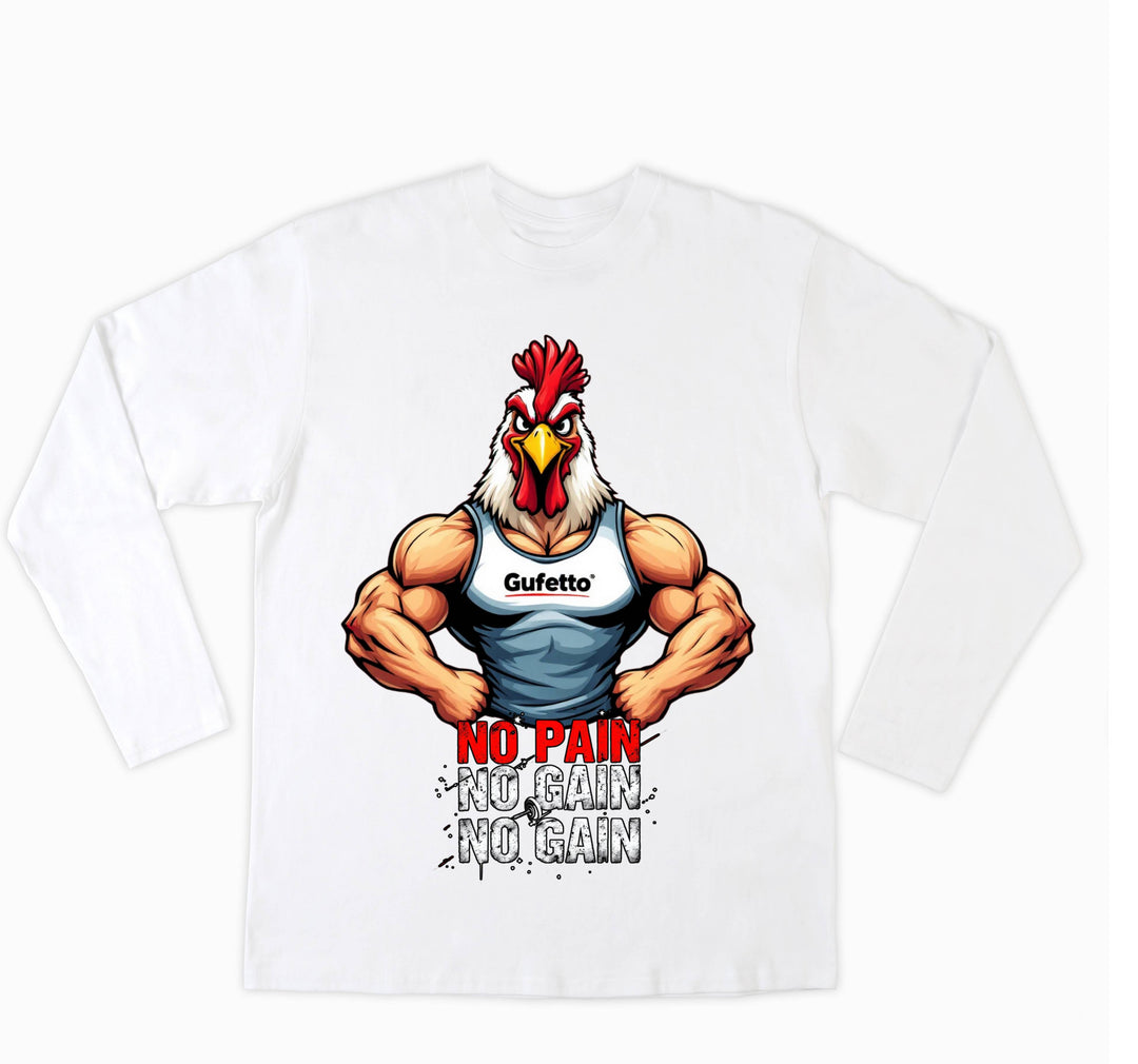 T-shirt Donna NO PAIN ( NO6709876 ) - Gufetto Brand 
