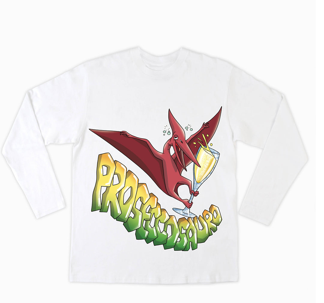 T-shirt Donna PROSECCOSAURO ( PR46790876 ) - Gufetto Brand 