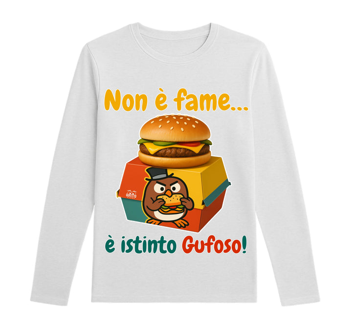T-shirt Uomo GUFETTO BURGER ( GB570987243 ) - Gufetto Brand 