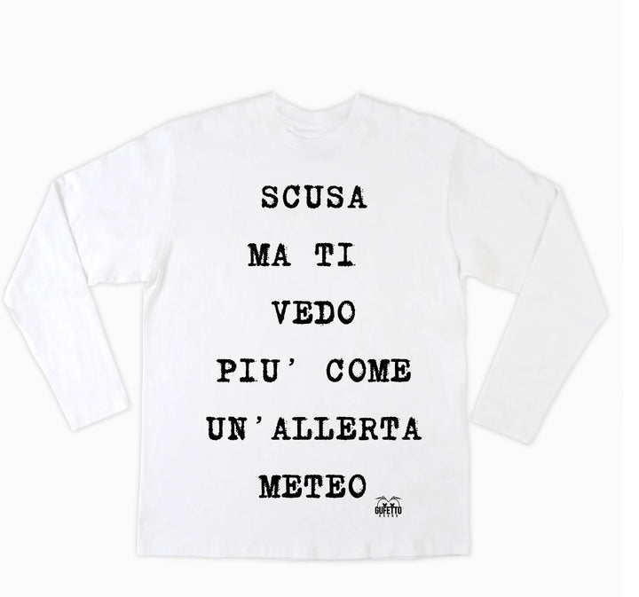 T-shirt Uomo ALLERTA METEO ( AL50985647 ) - Gufetto Brand 