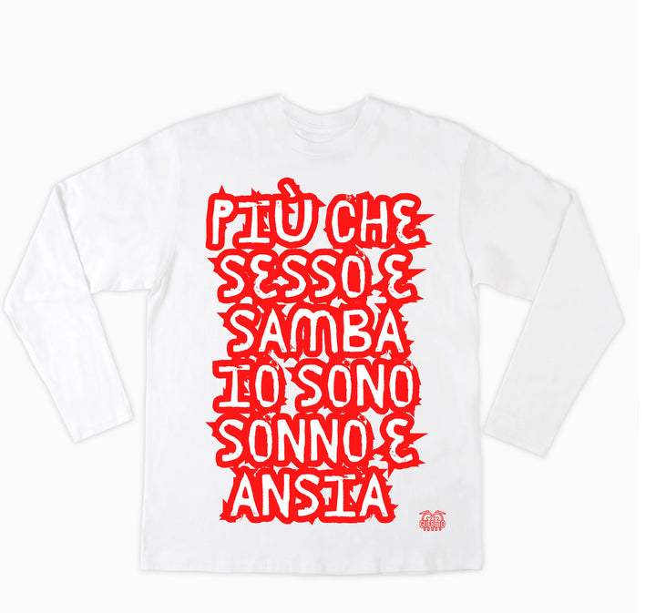 T-shirt Donna SESSO E SAMBA ( SS7809234567 ) - Gufetto Brand 