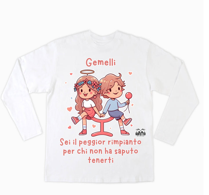 T-shirt Uomo GEMELLI ( GE8045670985643 ) - Gufetto Brand 