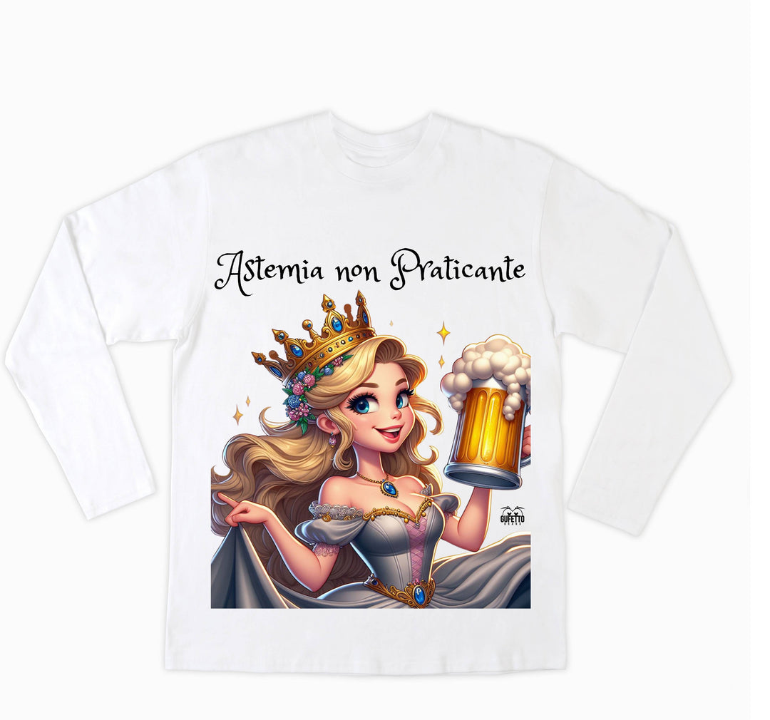 T-shirt Donna PRINCIPESSA ASTEMIA  ( PA77052390 ) - Gufetto Brand 