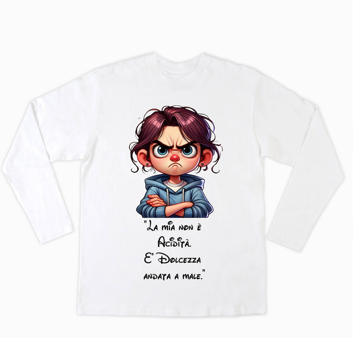 T-shirt Donna ACIDITA' ( AC65120986 ) - Gufetto Brand 