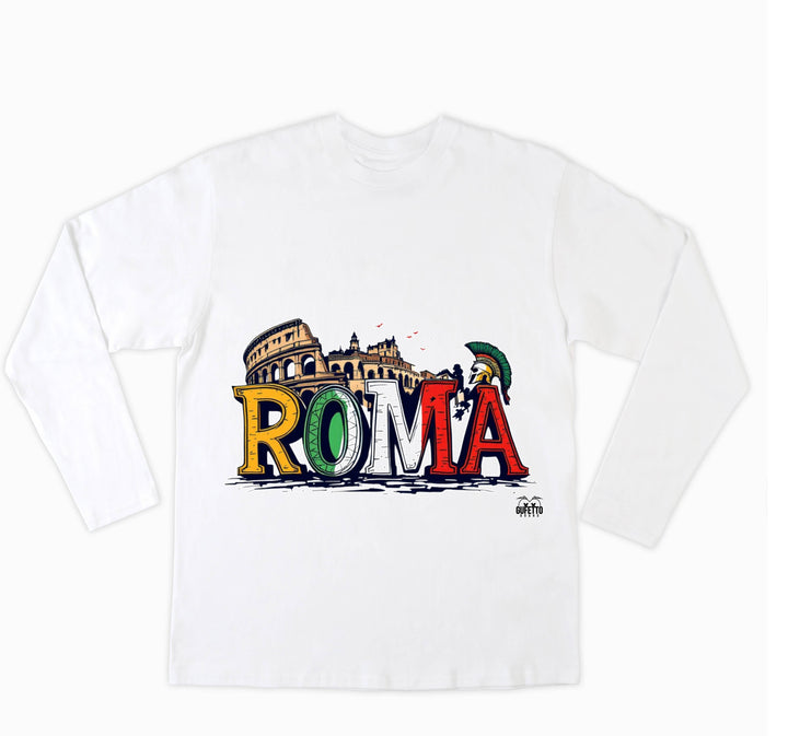 T-shirt Donna ROMA ( RM0423574 ) - Gufetto Brand 