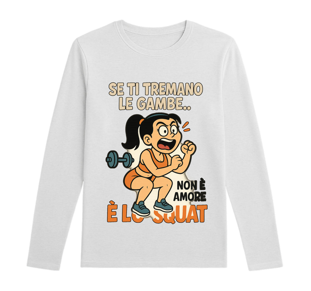 T-shirt Donna SQUAT ( SQ78542136589 ) - Gufetto Brand 