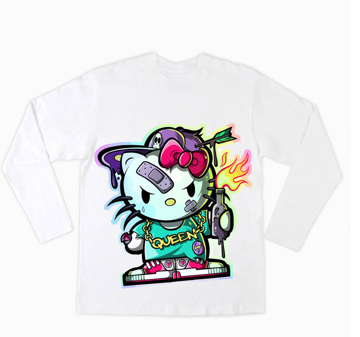 T-shirt Donna QUEEN ( MI76098734 ) - Gufetto Brand 