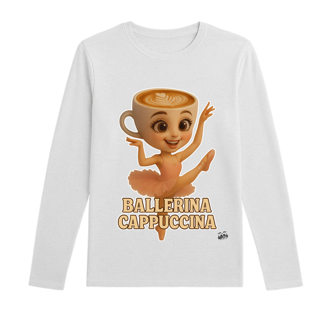 T-shirt Uomo BALLERINA CAPPUCCINA  ( BA46768954 ) - Gufetto Brand 