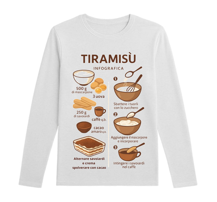 T-shirt Uomo TIRAMISU' ( TI709843256 ) - Gufetto Brand 