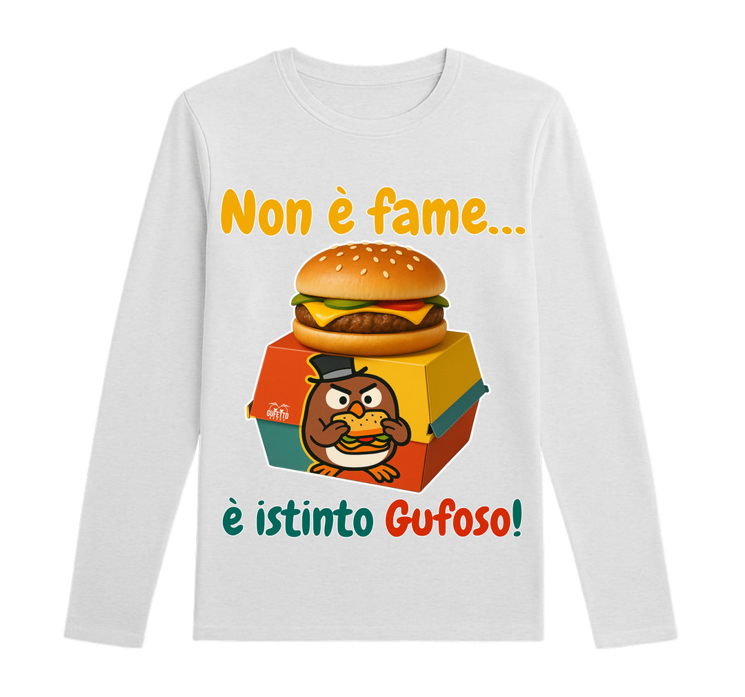 T-shirt Donna GUFETTO BURGER ( GB570987243 ) - Gufetto Brand 