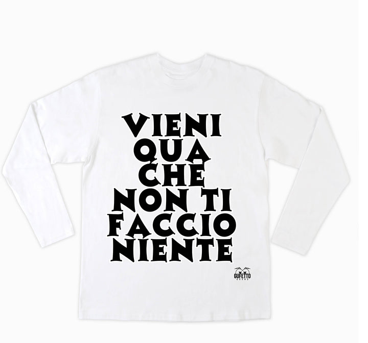 T-shirt Uomo VIENI QUA ( VQ9963274563 ) - Gufetto Brand 